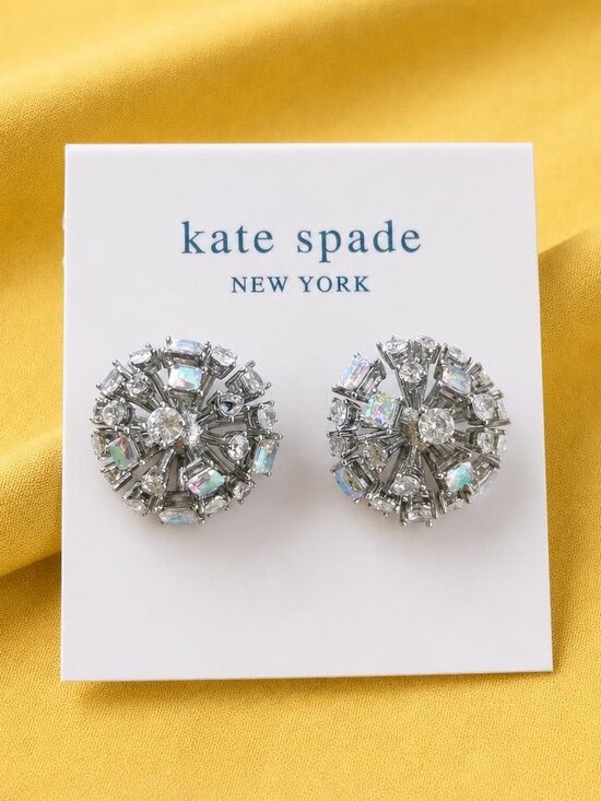 kate spade Jewelry - Kate Spade silver earrings